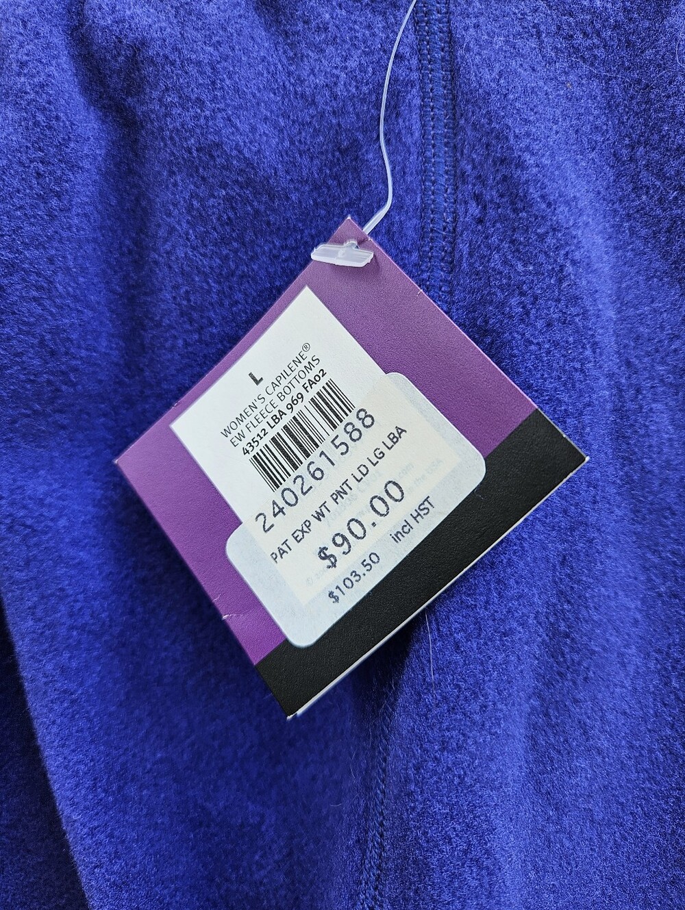 Women's Vintage 1980s Patagonia Capilene fleece Set BNWT - Picture 11 of 14